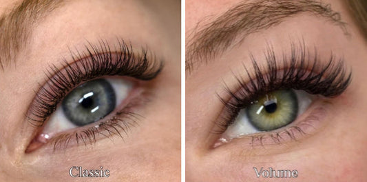 Classic vs. Volume Lash Extensions: What’s the Difference?