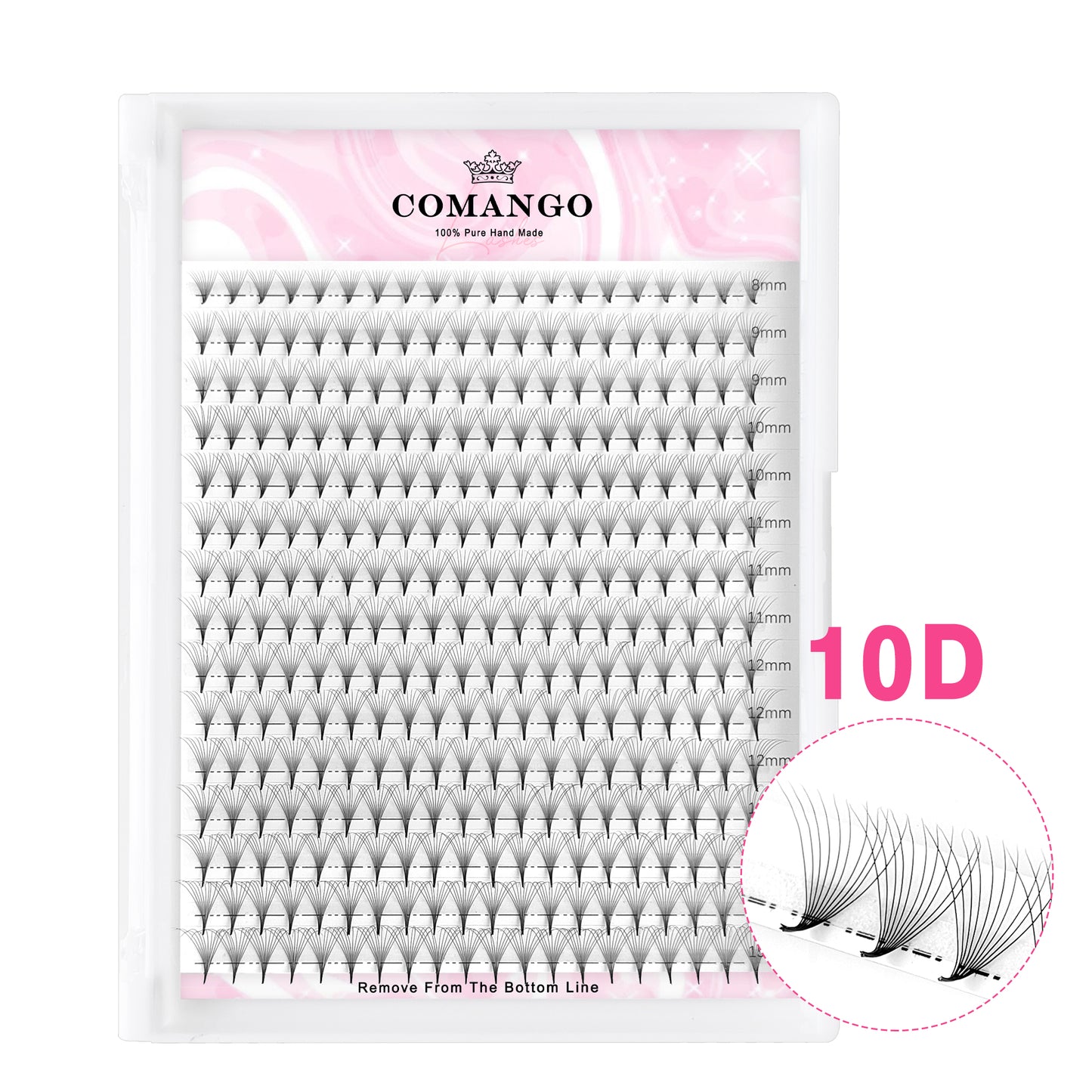 0.07 Pointy Base Premade Volume Fans-300 Fans