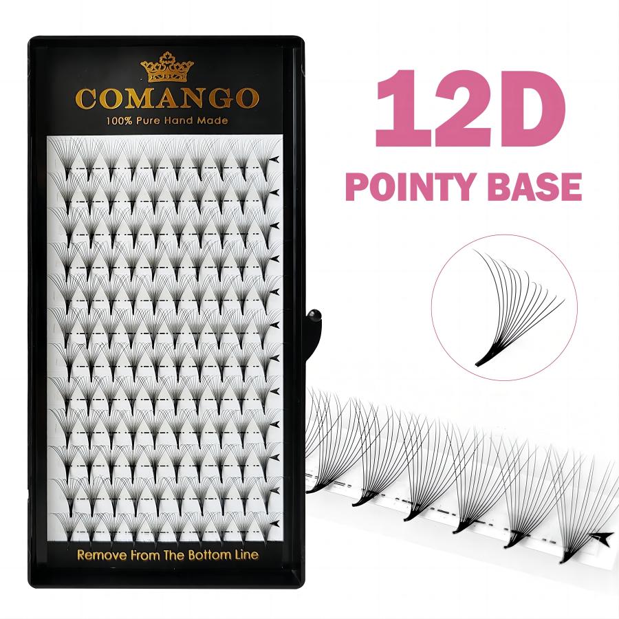 12D Premade Volume Fans Pointy Base 0.05