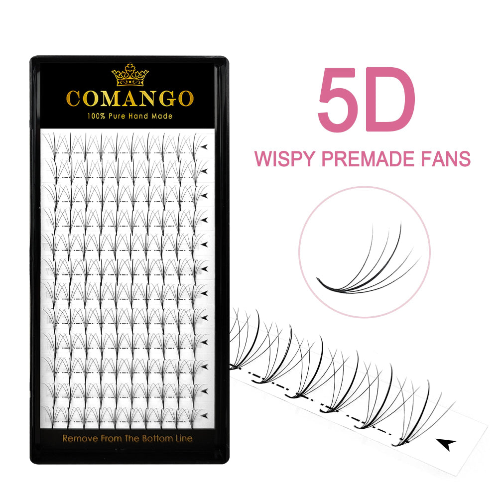 5D 7D 9D Wispy Premade Volume Fans Lash Extensions