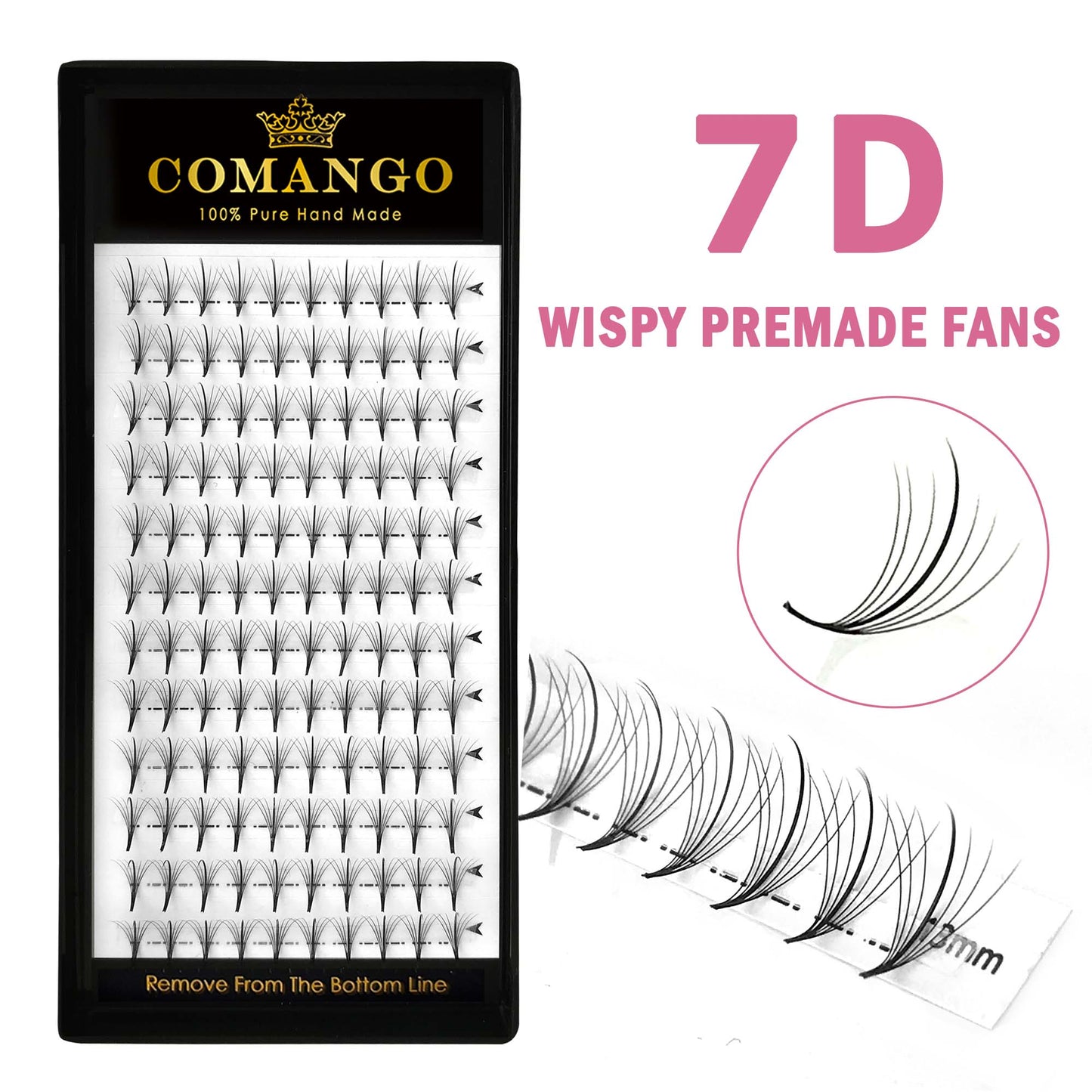 7D Wispy Premade Volume Fans Lashes Extensions
