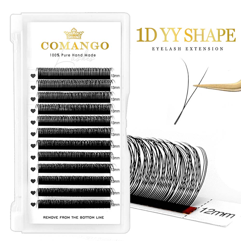 Single Tip 1D YY Shape Lashes Extensions