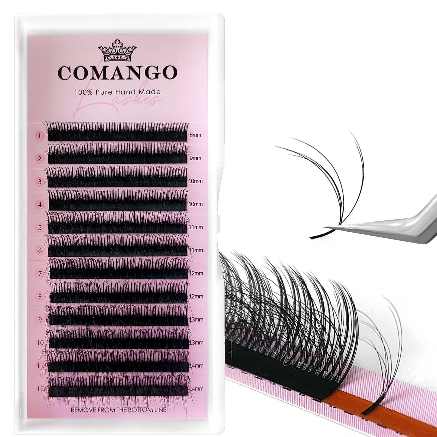 Multi-layer 3D Fluffy Camellia Lash Extensions 0.07