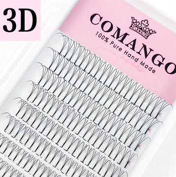 3D Premade Volume Fans Short Stem