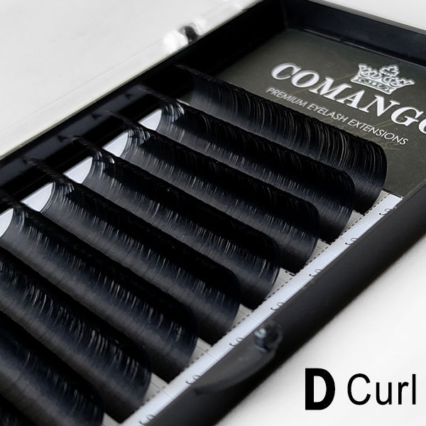 0.03 Volume Lashes Extensions Matte Black