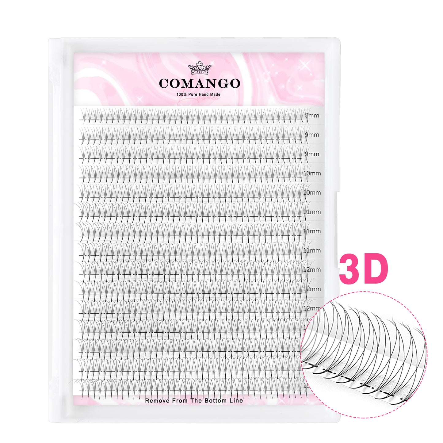 0.07 Pointy Base Premade Volume Fans-300 Fans