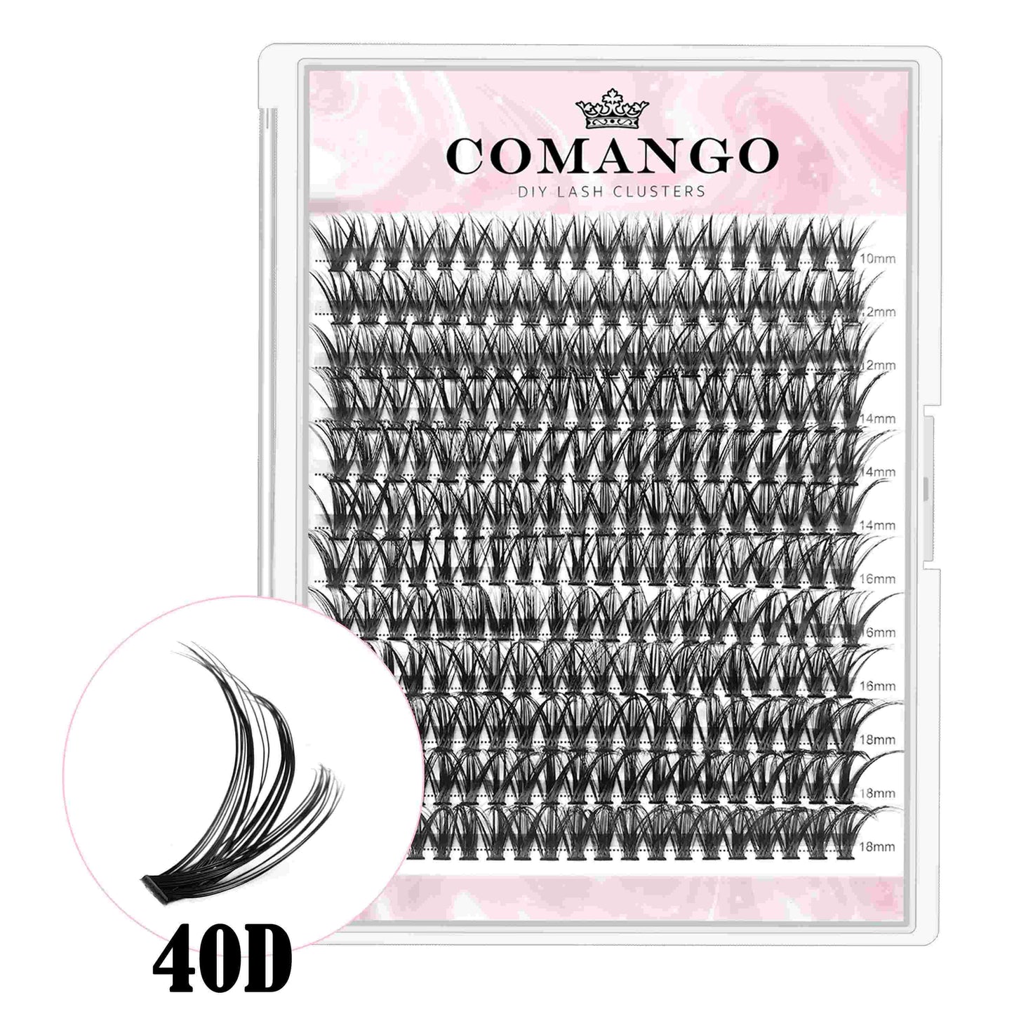 144pcs Cluster Lashes DIY Individual Lashes