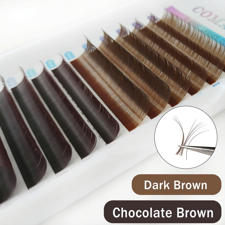 Two-color Classic Lashes Extensions