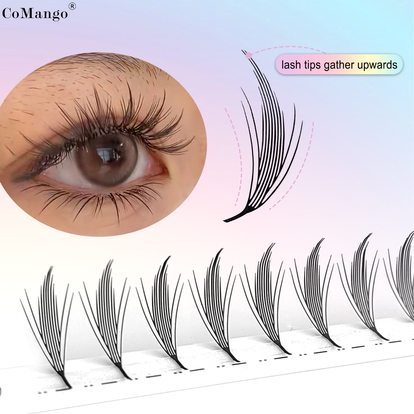 Spire Anime Lash Extensions 0.07