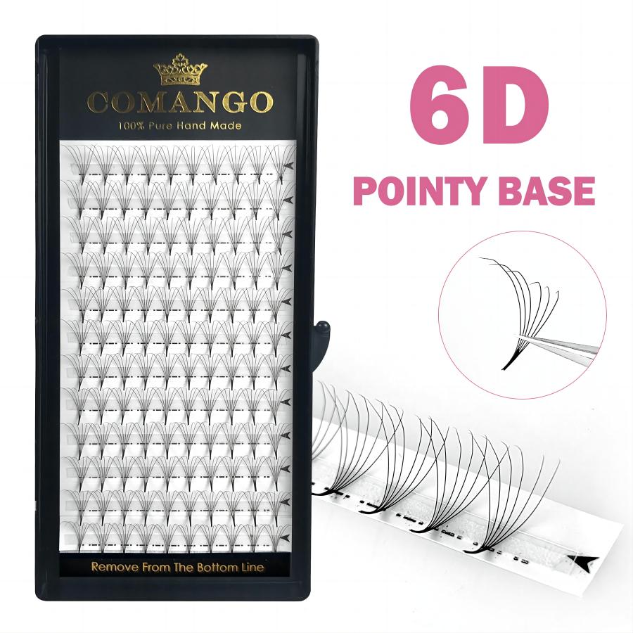 6D Premade Volume Fans Pointy Base 0.07