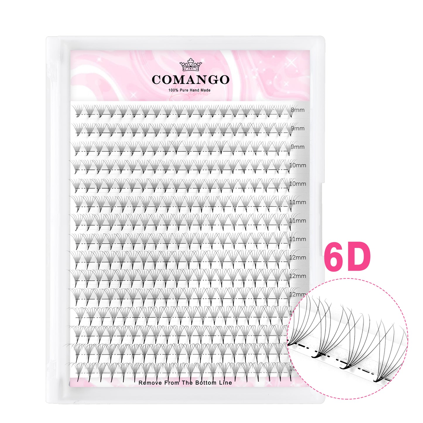 0.07 Pointy Base Premade Volume Fans-300 Fans