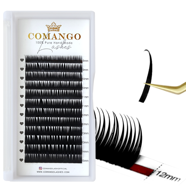 Wispy Wet Lash Extensions Anime Lashes