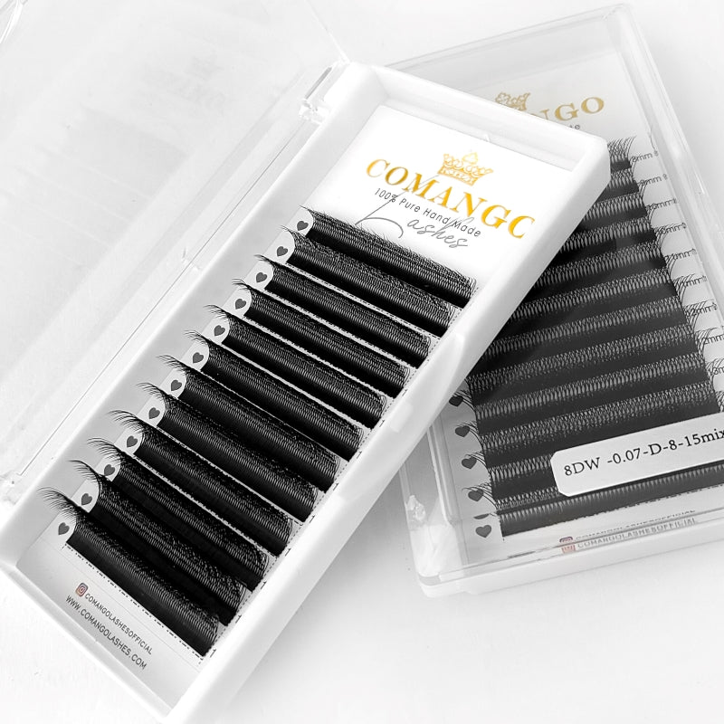 6D-W Shape Lash Double 3D-W Lashes Extension