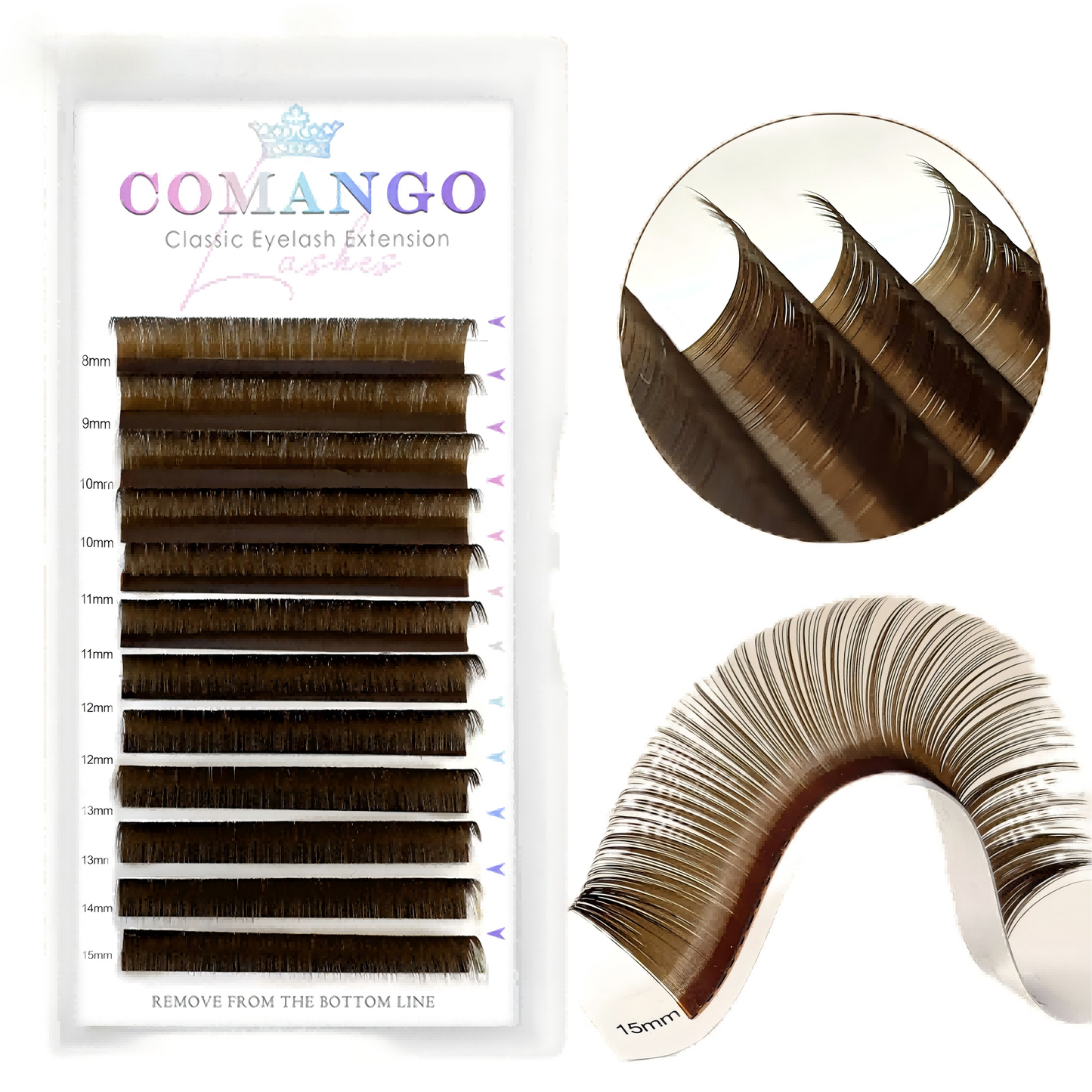 Classic Colored Lash Extensions 0.07