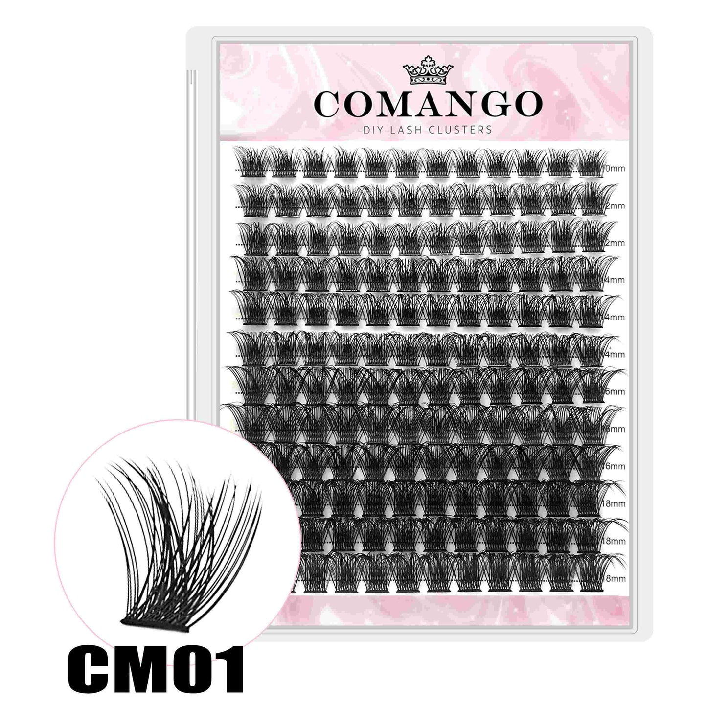 144pcs Cluster Lashes DIY Individual Lashes
