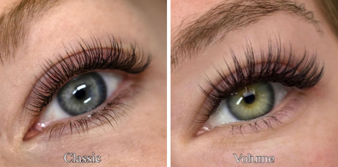 Classic vs. Volume Lash Extensions: What’s the Difference?