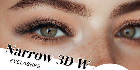 Why are narrow W-shaped lashes predicted to be a trend in 2026