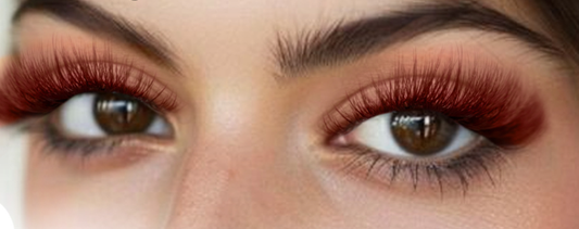 Burgundy Lash Extensions: The Beauty Trend Bringing Warmth to Lash Looks