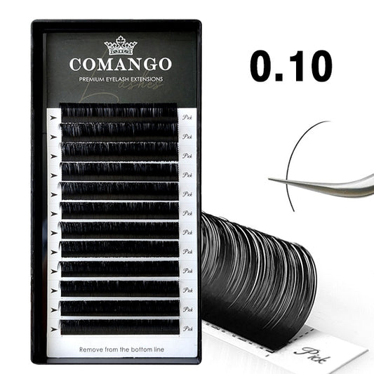 0,1 mm einzelne Wimpernverlängerungen | CoMango®