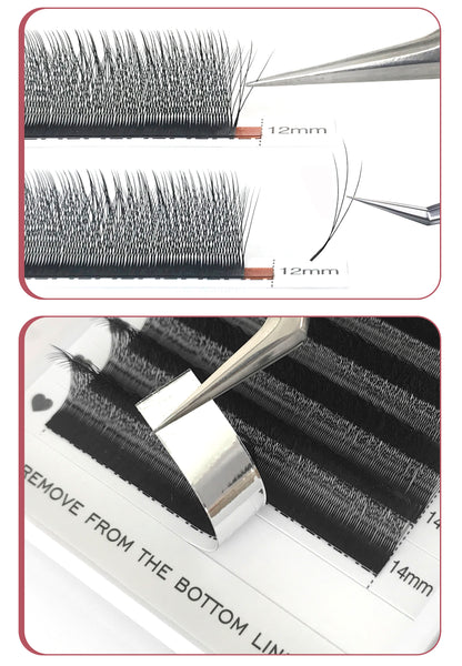 3DW Spark Clover Lash Extensions 0.07