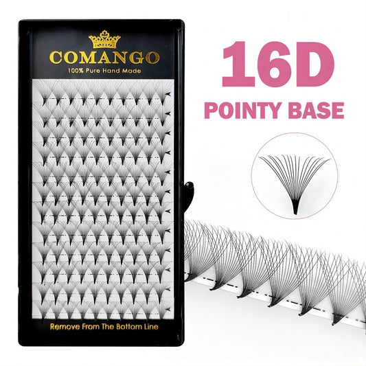 16D Premade Volume Fans Pointy Base 0.05