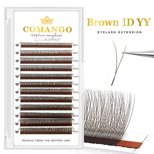 Brown 1DYY (2DY) Natural Lash Extensions