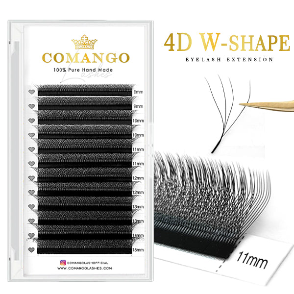 4D-W Shape Lashes Extension Premade Fans