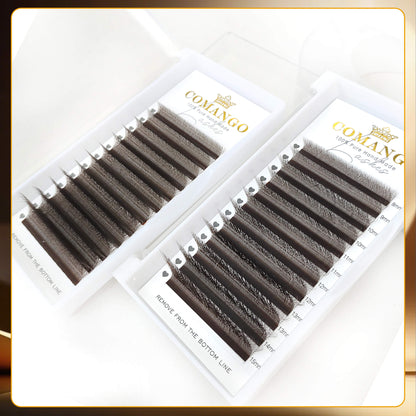 Extensiones de pestañas Brown 3DW / 4DW / 5DW 0.07