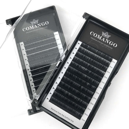 0.05 Volume Lashes Extensions Matte Black