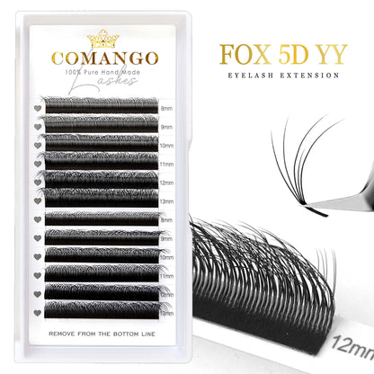 5D Fox YY Shape Lash Extensions 0.07