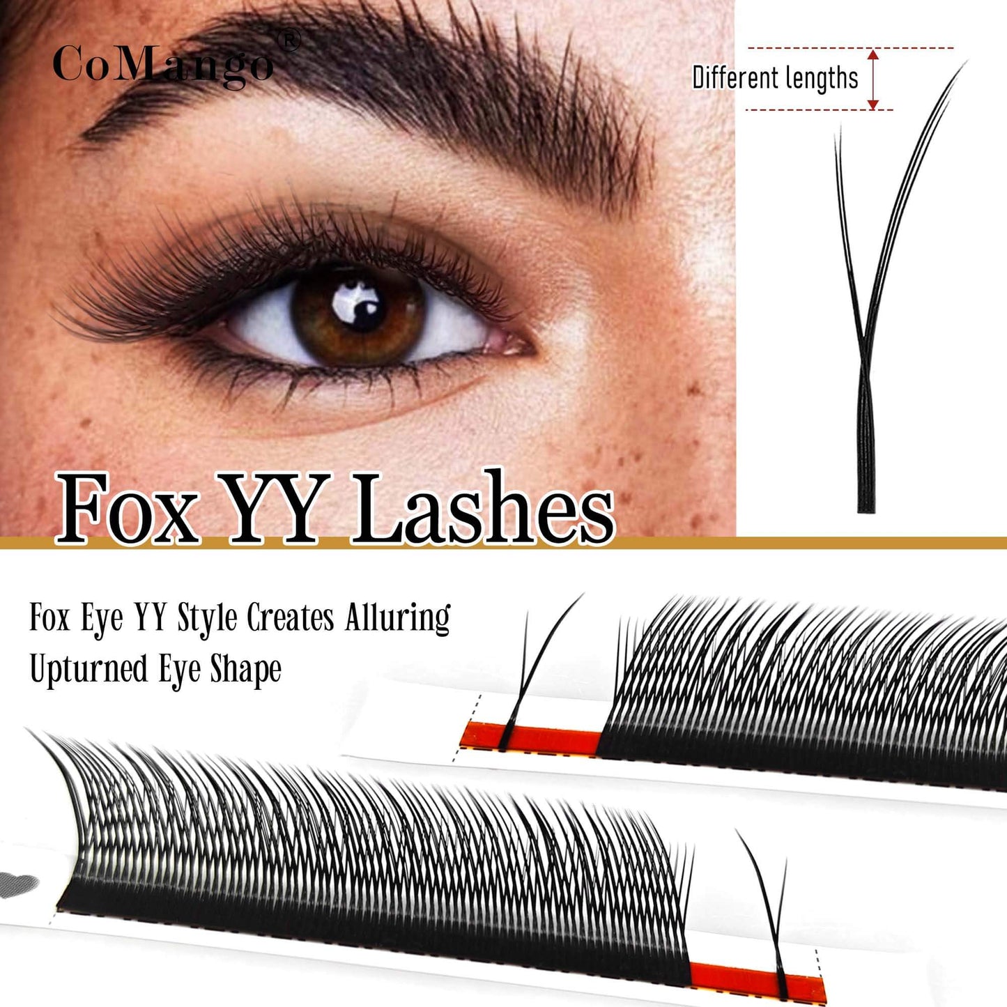 Fox / Kitten YY Lash Extensions 0.07