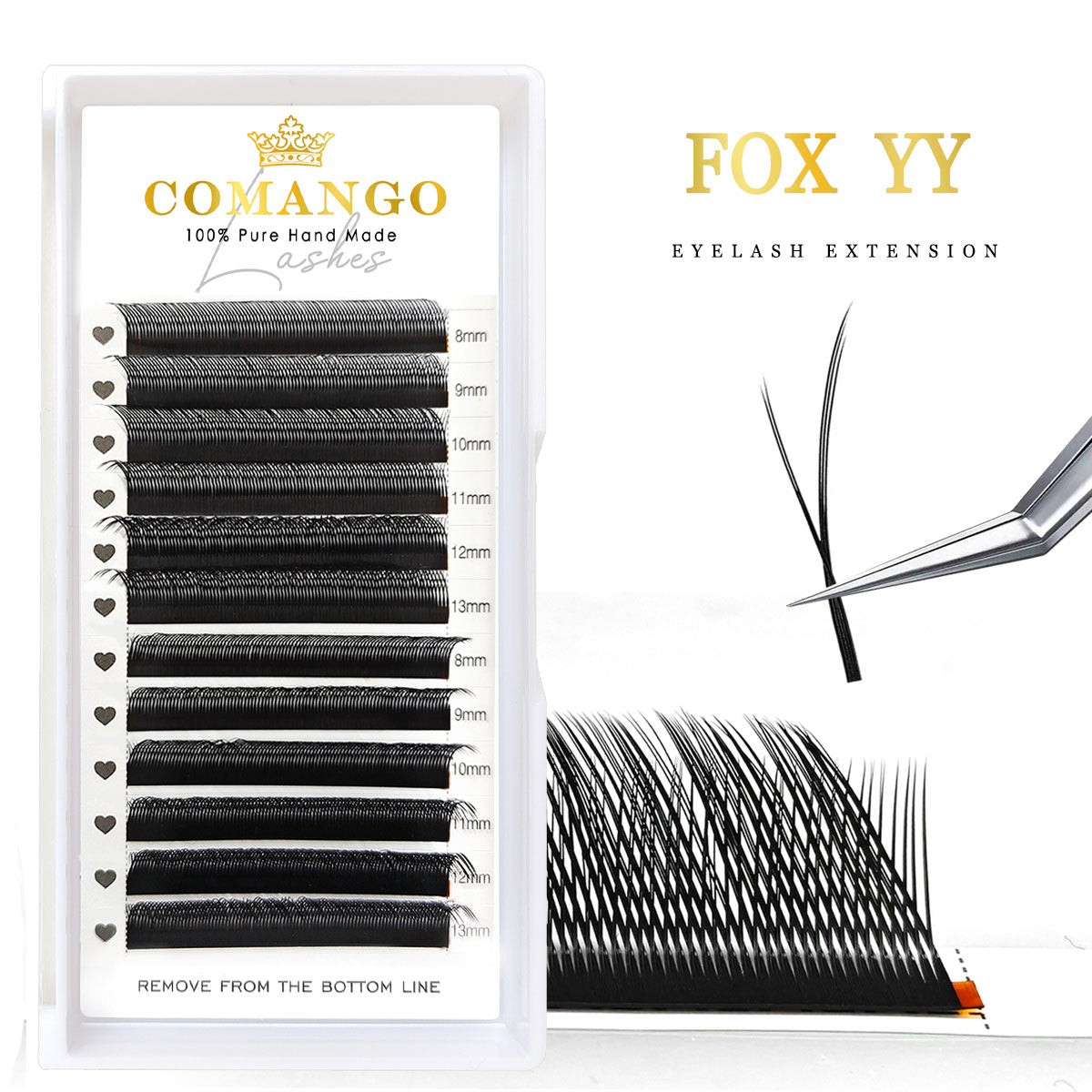 Fox / Kitten YY Lash Extensions 0.07