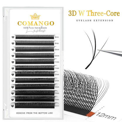 3D-W Three-Core Lash Extensions