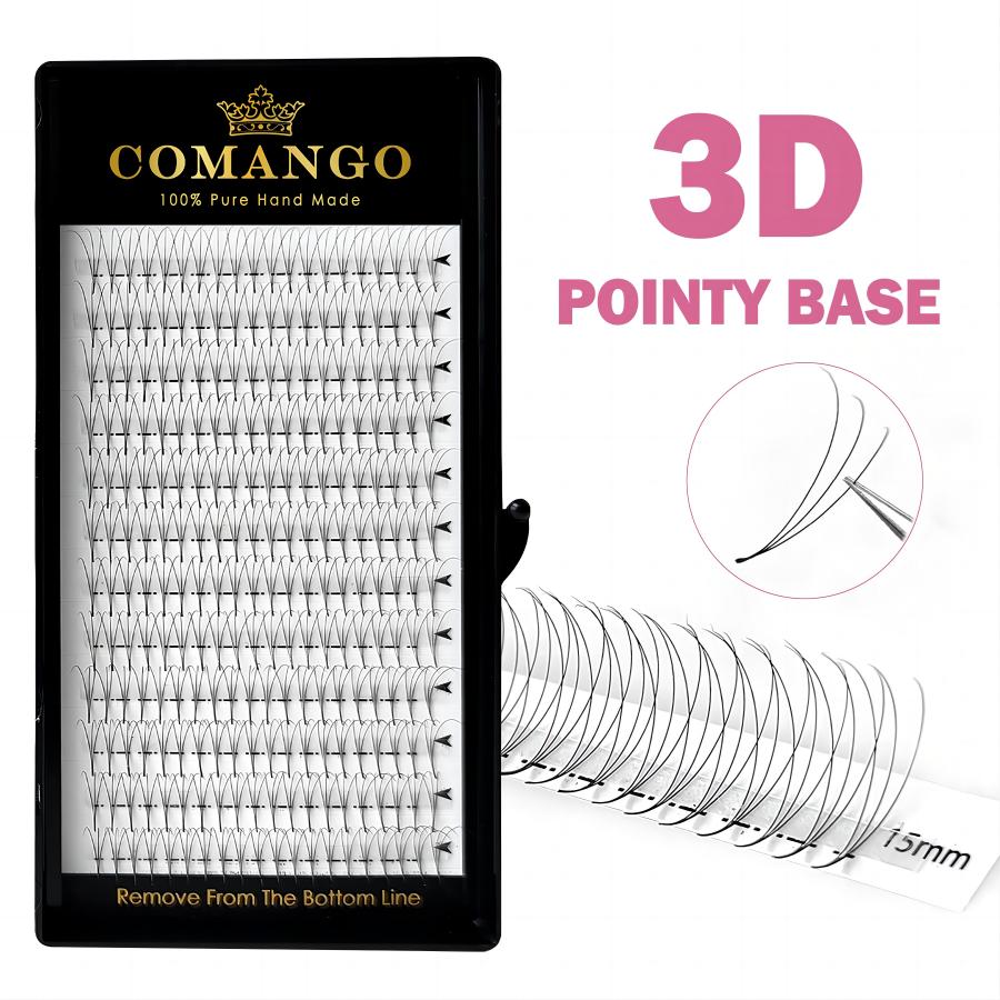3D 6D 10D Premade Volume Fans Pointy Base | CoMango