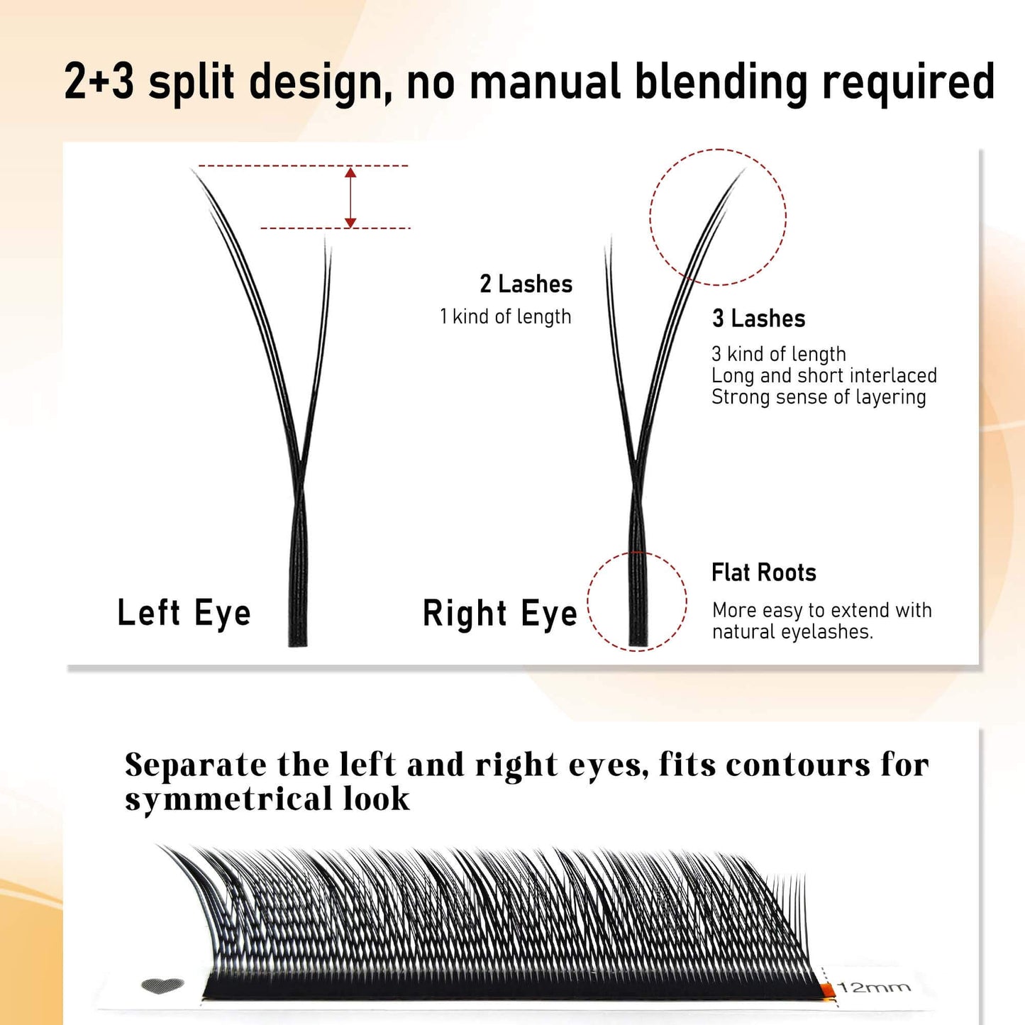 Fox / Kitten YY Lash Extensions 0.07