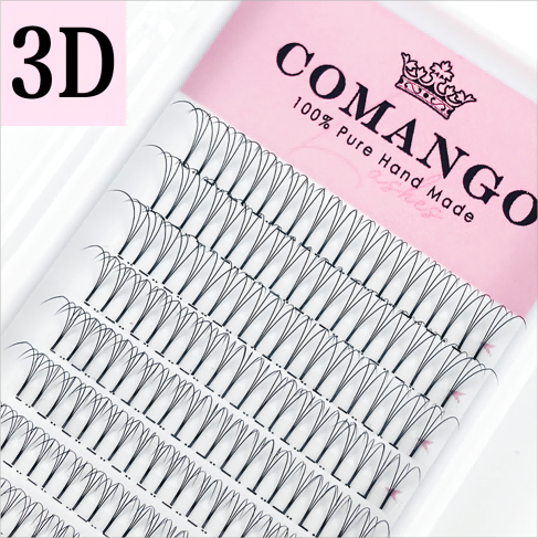 3D Premade Volume Fans Short Stem | CoMango