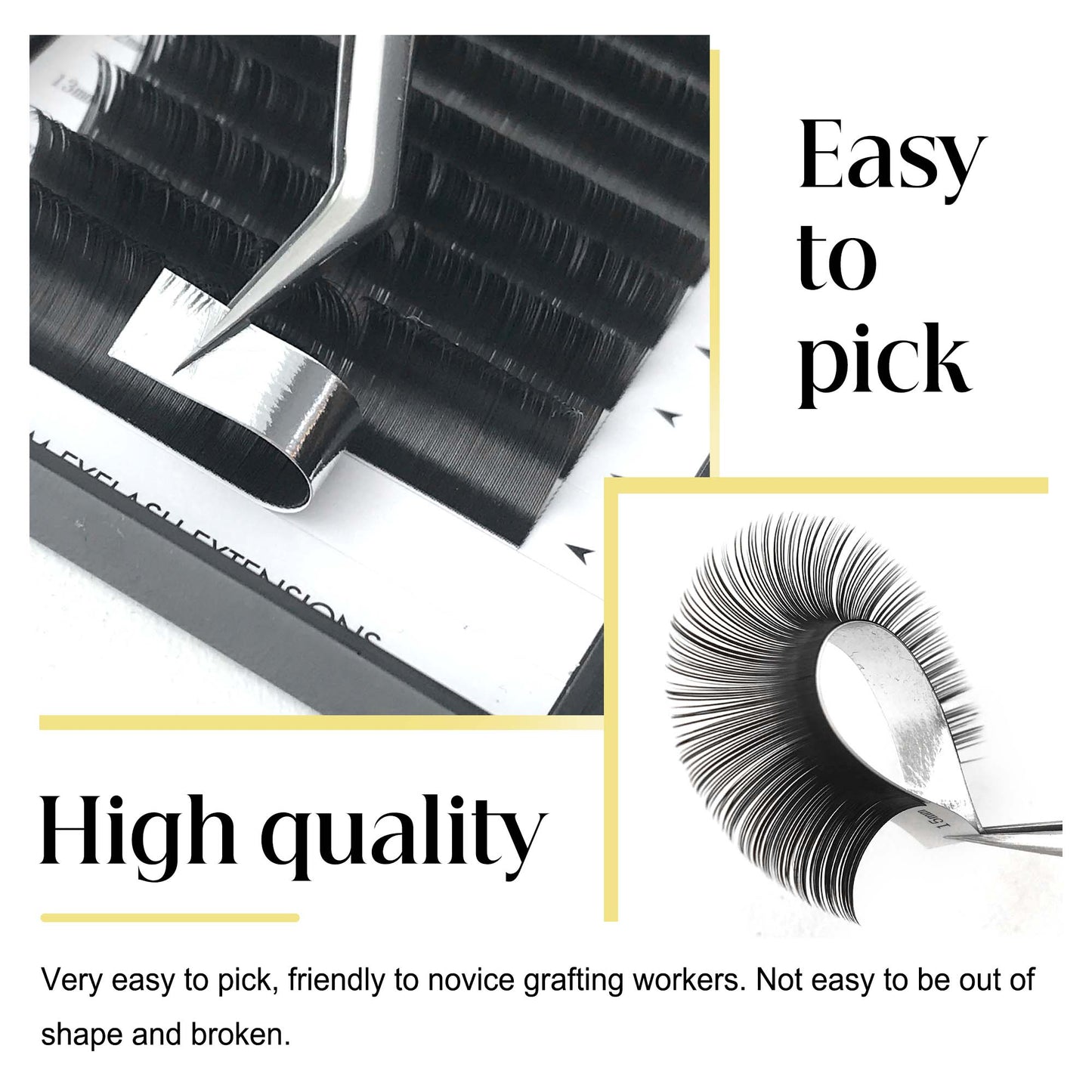 0.15 Ellipse Flat Lashes Extensions