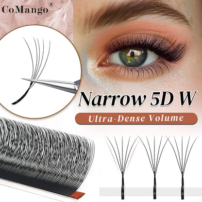 Narrow 5D Technical Fibers Eyelash Extensions