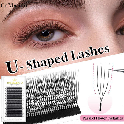 4D U-Shape Narrow Lash Extensins 0.07