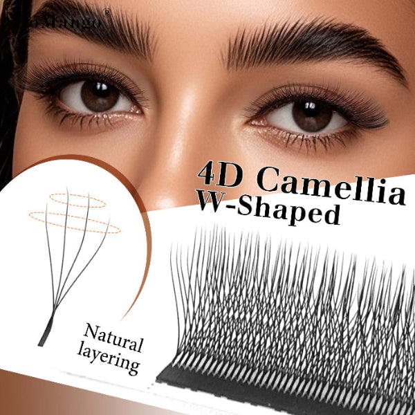 4DW Camellia Narrow Lash Extensions 0.07