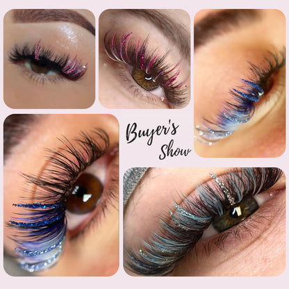 Glitter Spike Lashes Extensions