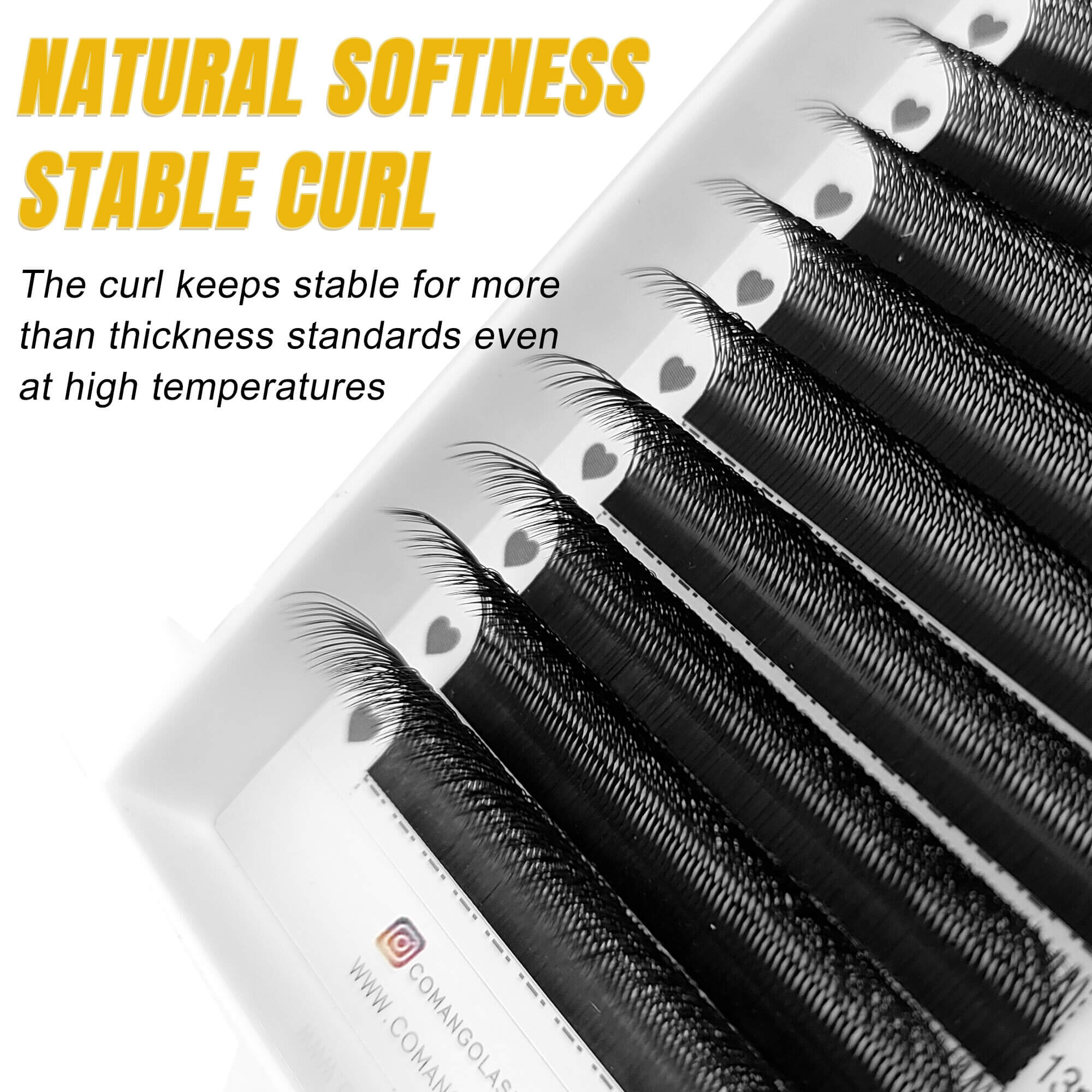 8D-W Shape Lash Double 4D-W Lashes Extensions – CoMango