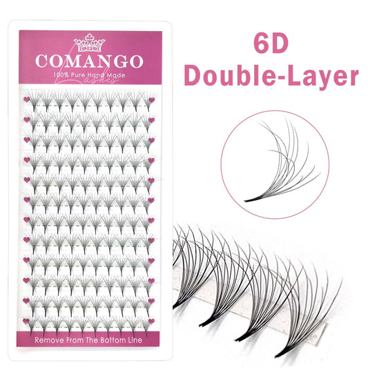 6D Double-Layer Fluffy Premade Volume Fans