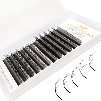 Extensions de cils Fox 5D forme YY 0,07