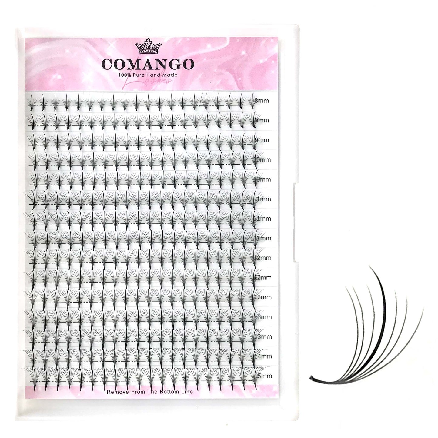 300 Fans-5D 7D 9D Premade Wispy Fans Lash Extensions