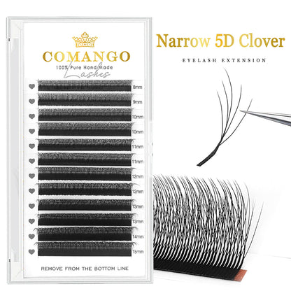 Narrow 5D Clover Lash Extensions