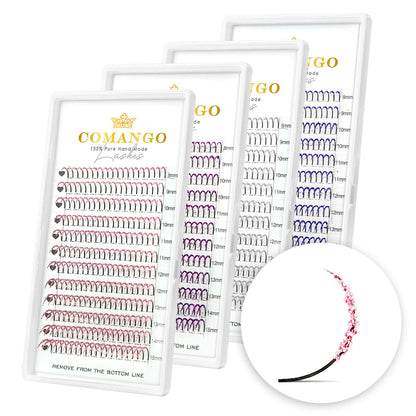 Color Glitter Spikes Lash Extensions | Halloween & Cosplay Lashes