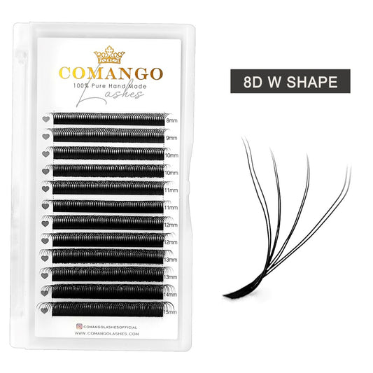 8D-W Shape Lash Double 4D-W Lashes Extensions