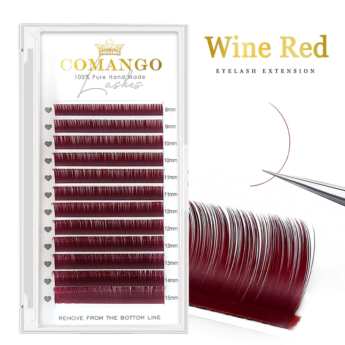 Classic Colored Lash Extensions 0.07