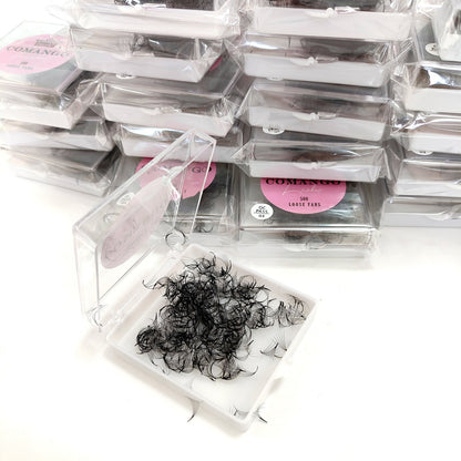 500 Fans Premade Loose Fans-Pointy Base